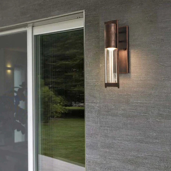 Waterproof Outdoor Led Wall Lighting Retro Vintage Bronze E27 Bulb For Garden Porch Sconce Street