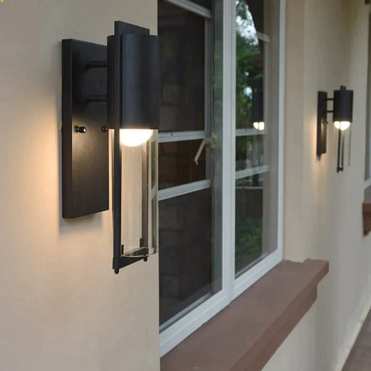 Waterproof Outdoor Led Wall Lighting Retro Vintage Bronze E27 Bulb For Garden Porch Sconce Street