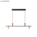 Acrylic Island Pendant Light: Sleek Pole Design With Led: Perfect For Dining Room