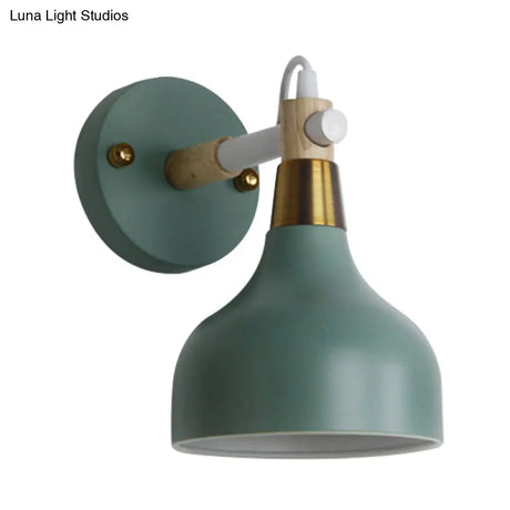 Adjustable Metal Onion Wall Light - Nordic Sconce Lighting For Bathroom In Candy Color