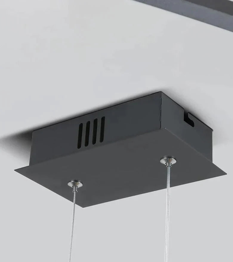 Arc Shape Led Hanging Pendant Lights Modern For Dining Room