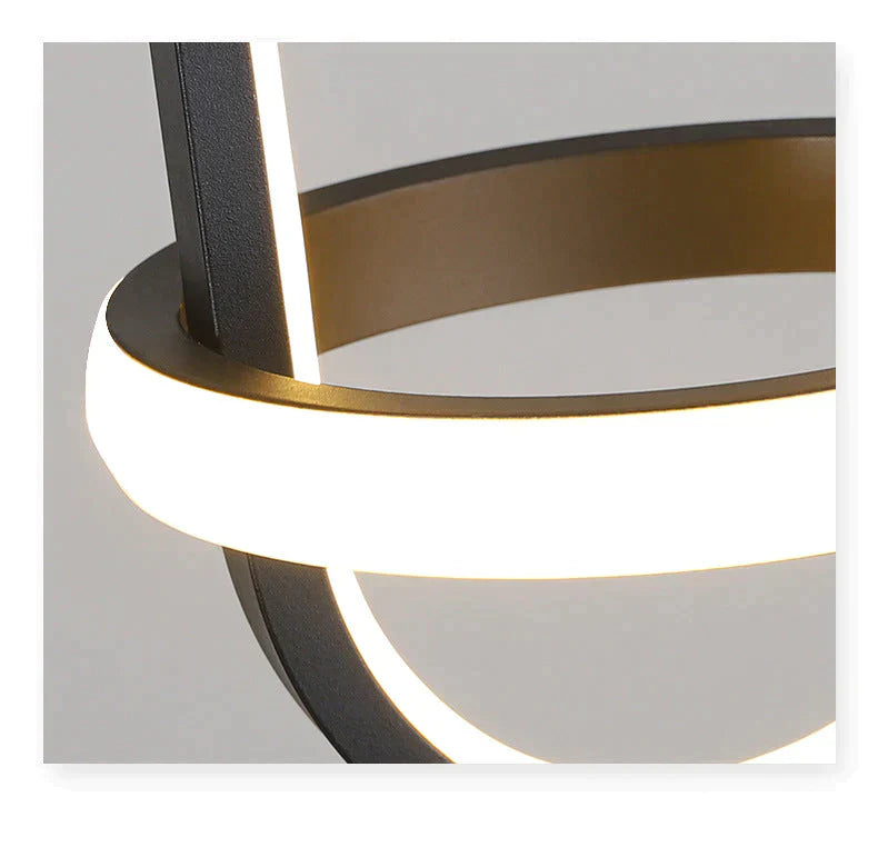 Bedside Chandelier Modern Simple Long-Line Atmosphere Lamp Pendant