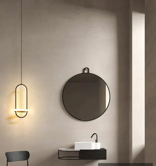 Bedside Chandelier Modern Simple Long-Line Atmosphere Lamp Pendant