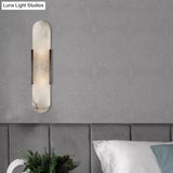 Colonial Gold/Black Marble Wall Sconce Lighting For Dining Room - 2 Bulbs Bar Flush Mount