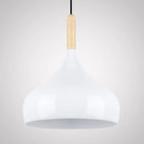 Contemporary Aluminum Pendant Light With Onion Shade – Ideal For Balcony Or Hallway 9.5/12/14
