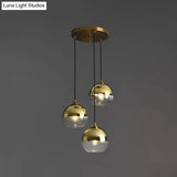 Contemporary Blown Glass Sphere Pendant Lights For Bedrooms