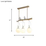 Contemporary Gold Plant-Shaped Pendant Light With Opal Glass And Frosted - Ideal For Hotels