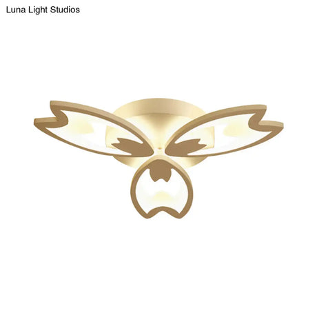 Contemporary Led Ceiling Light With Acrylic Buds - Warm/White/Natural Options 3/5/9 - Head Flush