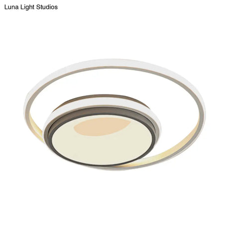 Contemporary Led Ceiling Mount Light For Nursing Rooms