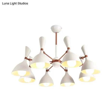 Contemporary Monochrome Kindergarten Pendant Chandelier For Living Room