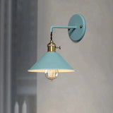 Copper Wall Lamp Nordic Macaron Color Childrens Room Bedside Creative Personality Lamps