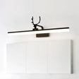 Country Style Adjustable Led Vanity Mirror Light With Acrylic Design Wall Sconce Lighting Black / 16