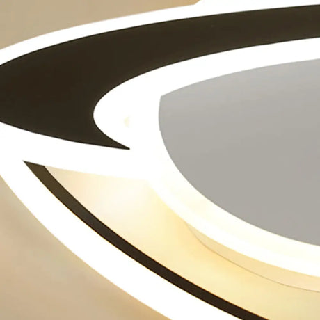 Creative Acrylic Led Flush Mount Ceiling Light For Boys Bedroom