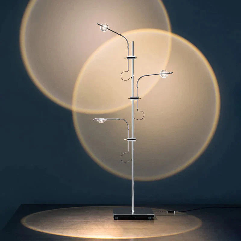 Creative Background Wall Sunset Atmosphere Lamp Floor Warm Light / 3-Heads Floor Lamp Lamps