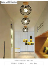 Creative Crystal Minimalist Ceiling Light Single Wall Lamp Bedroom European Iron Crystal Decor