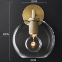 Darlene | Gold Wall Sconce C / 110V Wall Lamp