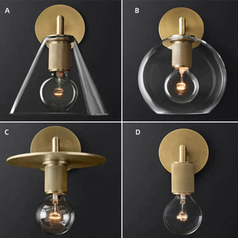 Darlene | Gold Wall Sconce Lamp