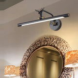 Decorative Led Metal Wall Vanity Light With Black/Antique Brass Finish - Deer Design Multiple Sizes