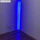 Dimming Black White Floor Lamp Modern Rgb Remote Led Lamps Standing Simple Corner Standing Light