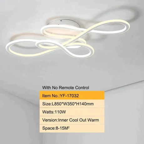 Double Glow Modern Led Ceiling Lights For Living Room Bedroom Lamparas De Techo Dimming Lamp