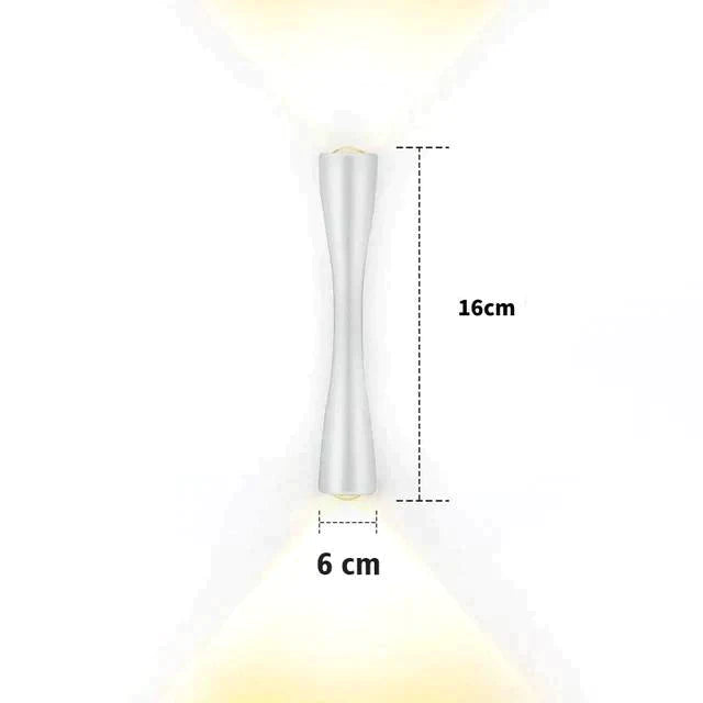 Elaine | Outdoor Waterproof Lamp White 16cm / 6.2’’ / Warm White Outdoor Lighting