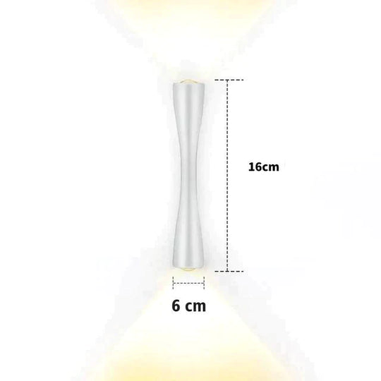 Elaine | Outdoor Waterproof Lamp White 16cm / 6.2’’ / Warm White Outdoor Lighting