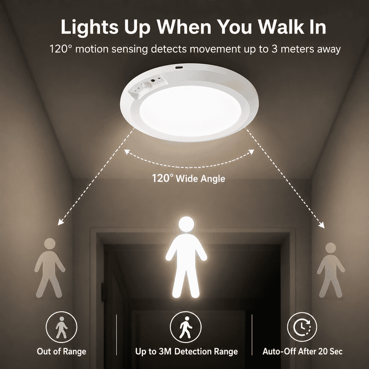 Luna Smart Motion-Activated Light