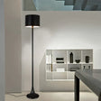 Gentleman Floor Lamp Creative Simple Living Room Hotel Bedside Post Modern Iron Night Large / Black