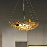 Gold Metal Art Deco Chandelier - Nest Lighting 19.5’/21.5’ Wide 6/9 Lights Ceiling Lamp / 19.5’