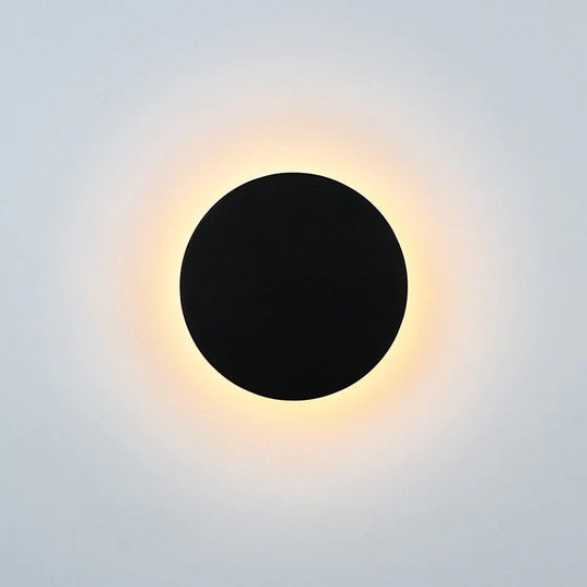 Harmon | Waterproof Wall Lamp White Round / Natural Outdoor Lighting