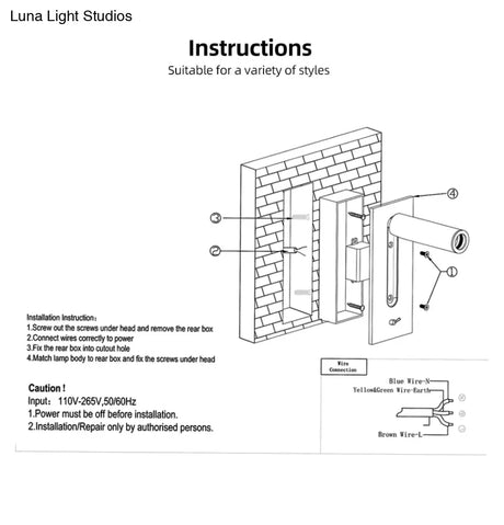 Headboard Wall Lamp Wall Lamp