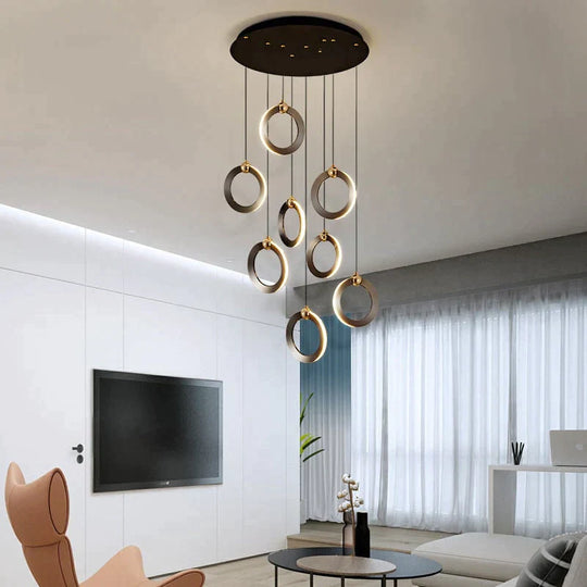 Hera - Modern Circular Led Chandelier Pendant Lighting
