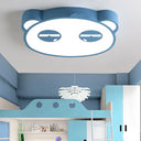 Here Are Two Options: 1. ’Panda Flushmount Nursery Light - Colorful Animal Led Ceiling Lamp’ 2.