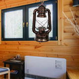 Industrial Clear Glass Pendant Ceiling Light For Coffee Shop - Black/Bronze/Antique Brass Finish