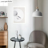 Industrial Style Metal Pendant Light With Adjustable Cord - 1-Light 8.5’/13’ Width Domed
