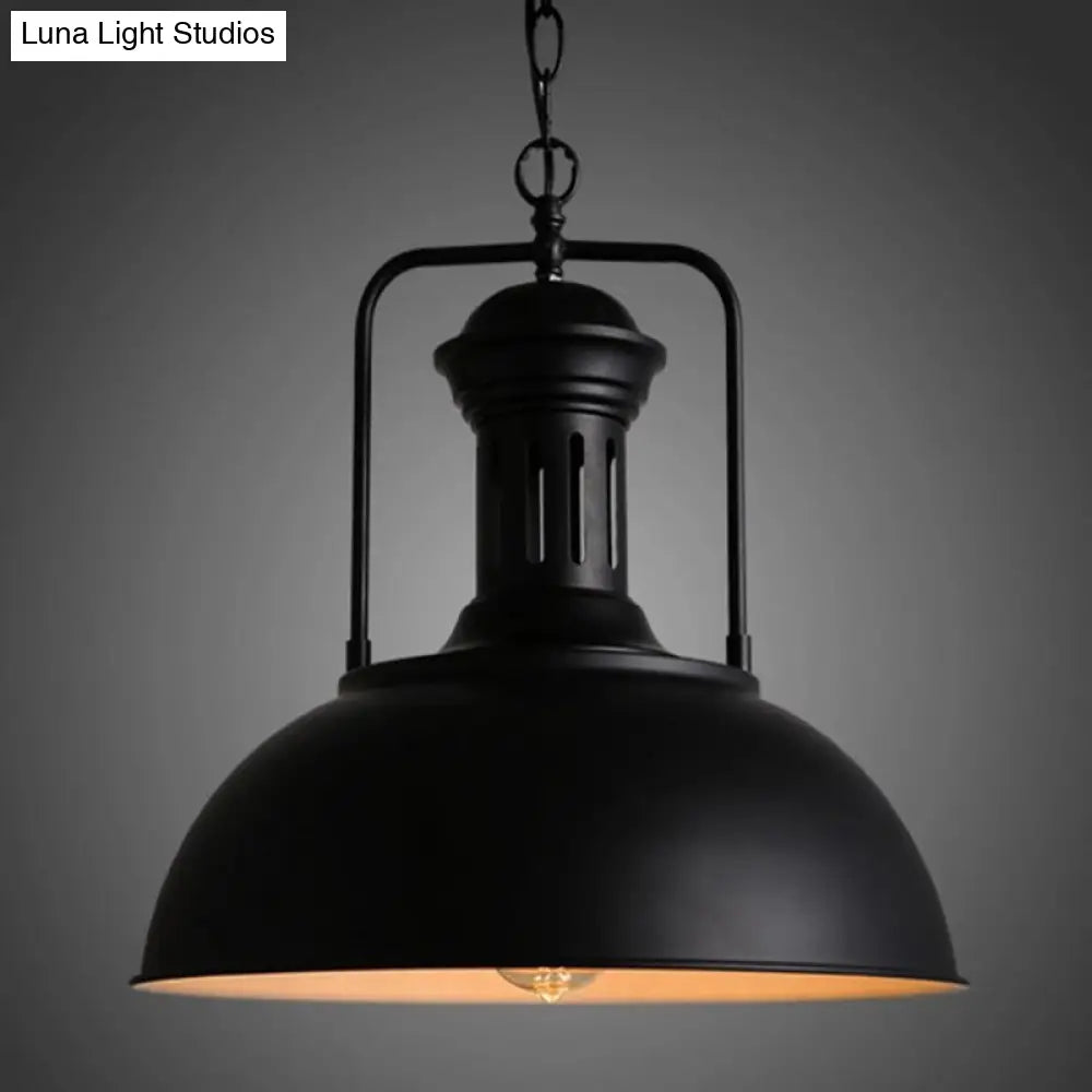 Industrial Swivel Joint Pendant Lighting Fixture: Metal Ceiling Light- Hang In Style!