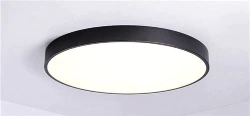 Kaley - Super Slim Led Surface Mount Light With Remote Control Ceiling