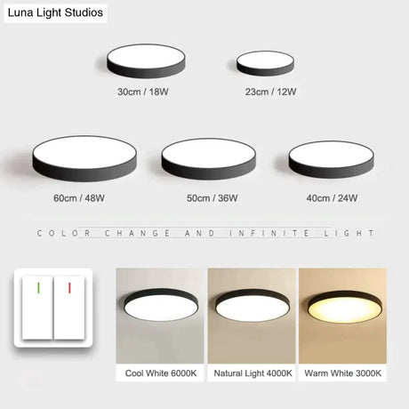 Karli - Nordic LED Ceiling Lights Ultra Thin Modern Ceiling Lighting Ceiling
