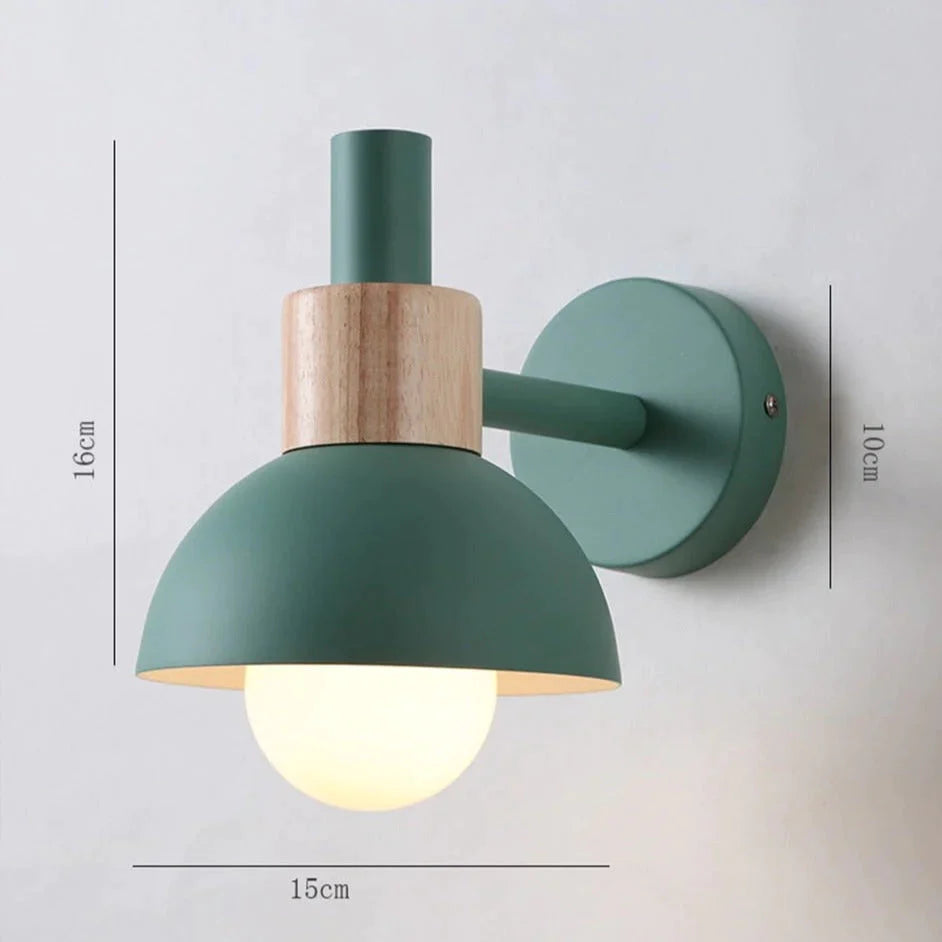 Leanne  | Wooden Wall Lamp