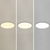 Led Ceiling Mount Fixture - Ultrathin & Simple Acrylic Flushmount Lighting In White / 39’ Third Gear