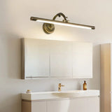 Led Metal Black/Antique Brass Sconce Light Fixture For Bathroom - 14/18/23 Wide Vanity Lamp Antique