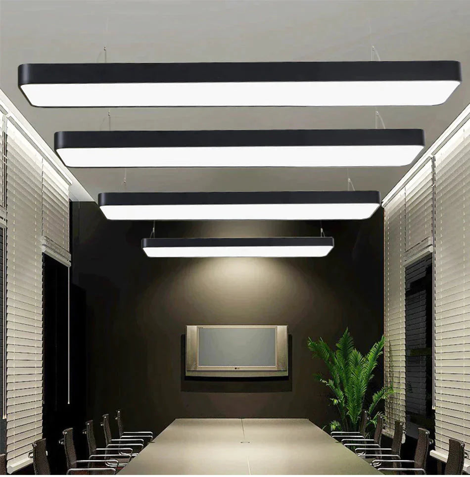 Led Modern Ceiling Light Lam Surface Mount Flush Panel Rectangle Lighting For Home And Commercial