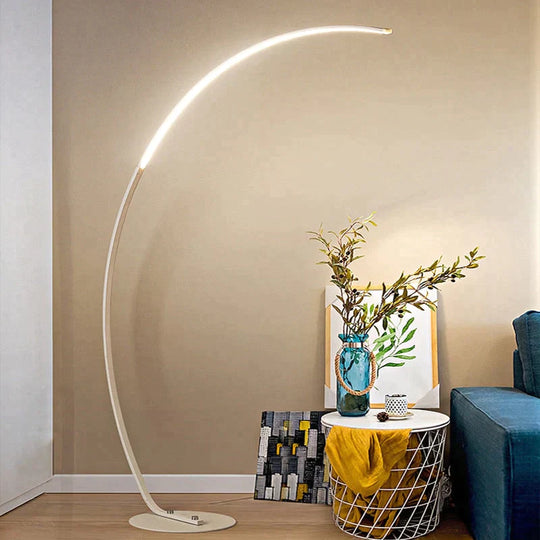 Led Modern Simple Floor Lamp Standing Art Decoration Nordic Style For Living Room Bedroom Study