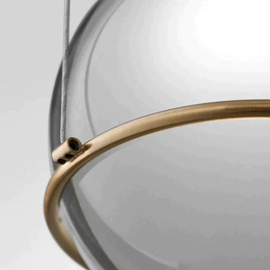 Light Home Stay Hotel Bedside Modern Minimalist Personality Window Crystal Glass Chandelier Pendant