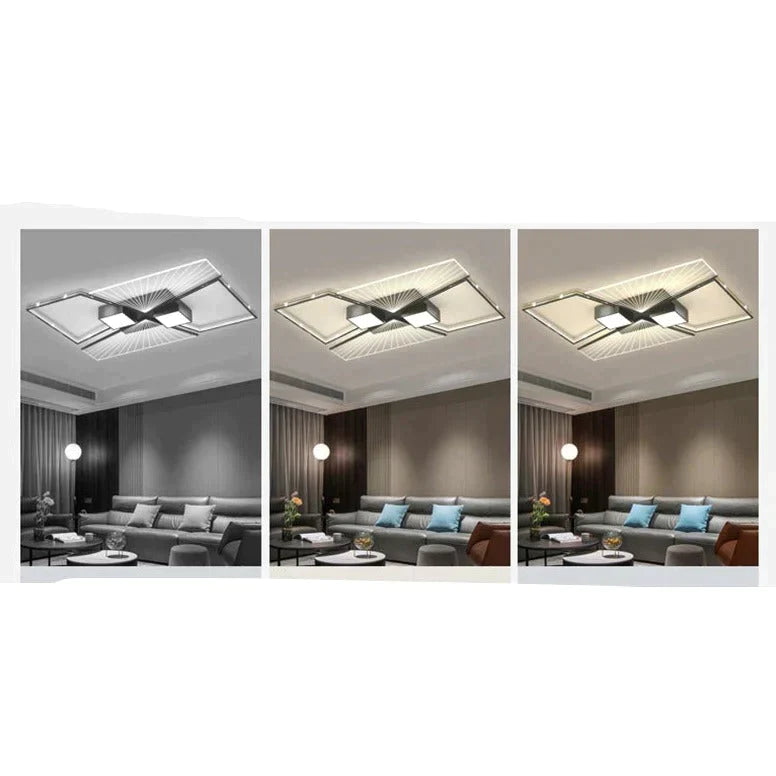 Living Room Led Lamp Modern Simple Atmosphere Bedroom Ceiling Lamp Ceiling