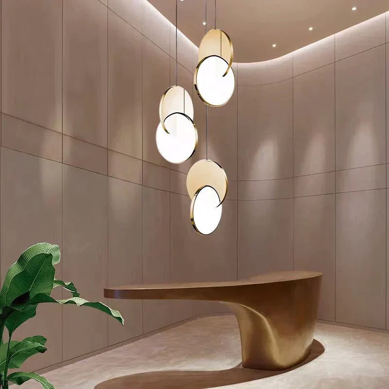 Living Room Light Luxury Chandelier Simple Modern Dining Bar Decoration Led Lighting Creative