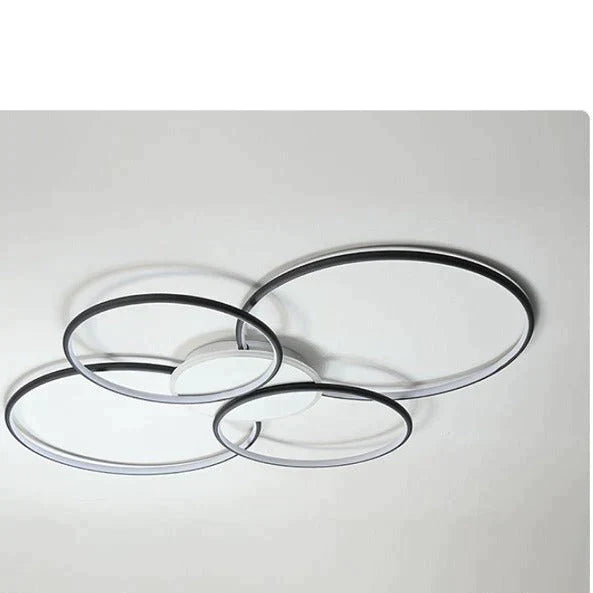 Living Room Main Lamp Atmospheric Hall Lamp Minimalist Circular Ring Indoor Lamp Ceiling Lamp Ceiling