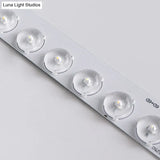 Lovely Lollipop Led Ceiling Lamp For Kids’ Bedrooms - Acrylic Flush Mount Light With Ring