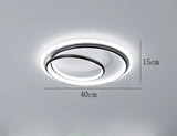 Master Bedroom Study Simple Modern Atmosphere Personalized Creative Led Room Ceiling Lamp