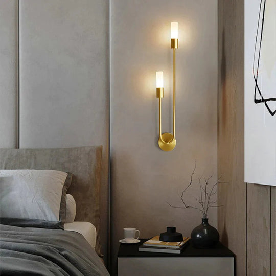 Meral - Modern Minimalist Bedside LED Wall Lamp